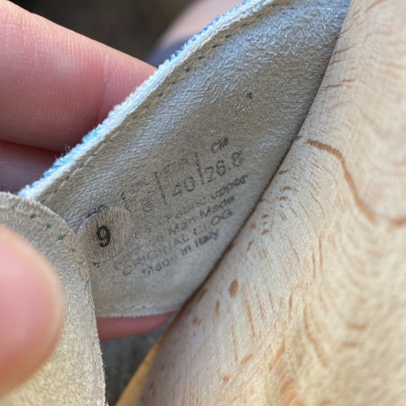 GANNI x Dr. Scholls | Perscura slide sandal in blue iris - Picture 4 of 4